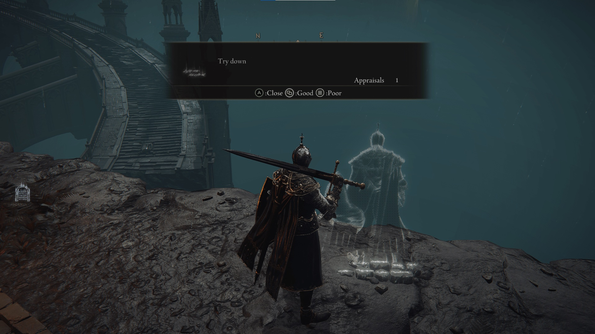 Games like Dark Souls or Elden Ring present a stigmergic dynamic, where players leave messages for other players asynchronously to help them in the orientation and exploration.