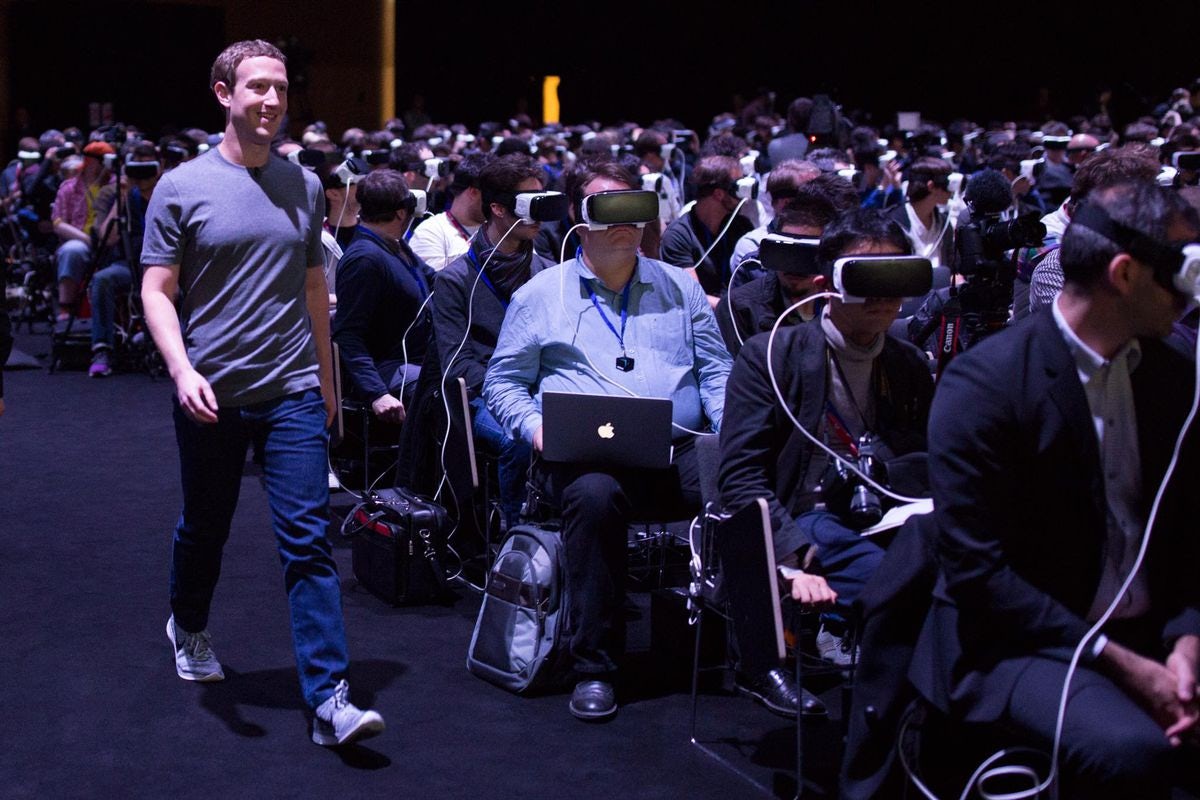 Mark Zuckerberg at his most dystopian. Source: Mark Zuckerberg